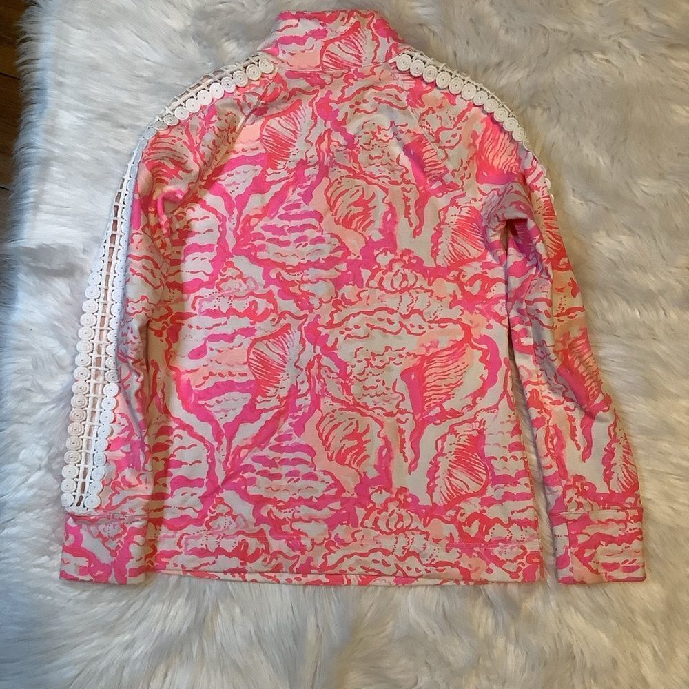 Lilly Pulitzer 3/4 zip Pink pullover.‎ - Picture 7 of 7